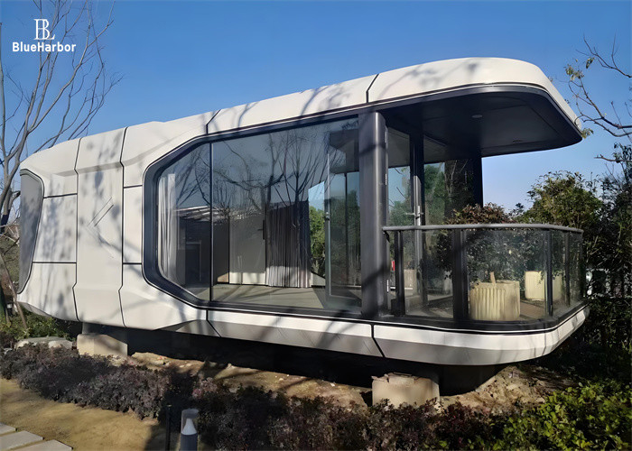 Smart Furniture Space Capsule House Untuk 1-4 Orang Dengan Pengertian Teknologi yang Lengkap