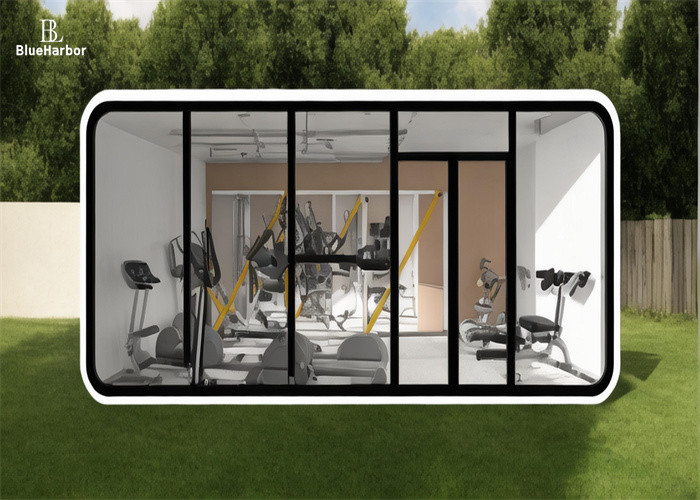 Struktur Baja Ringan Kapsul Ruang Rumah Untuk Gym Toko Apple Kantor Kabin