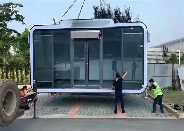 12~25 meter persegi Rumah Kapsul Multipurpose Untuk Apartemen Kantor Dan Toko