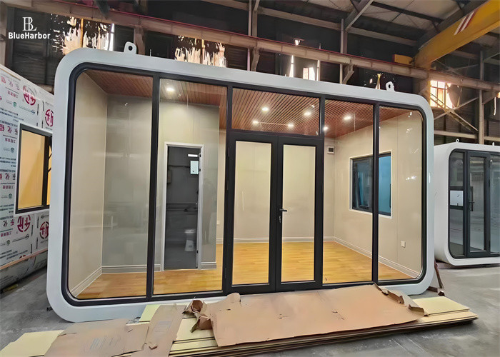 Rumah Kabin Apple Ringan, Rumah Kapsul Ruang Penyimpanan untuk Hidup dan Bekerja